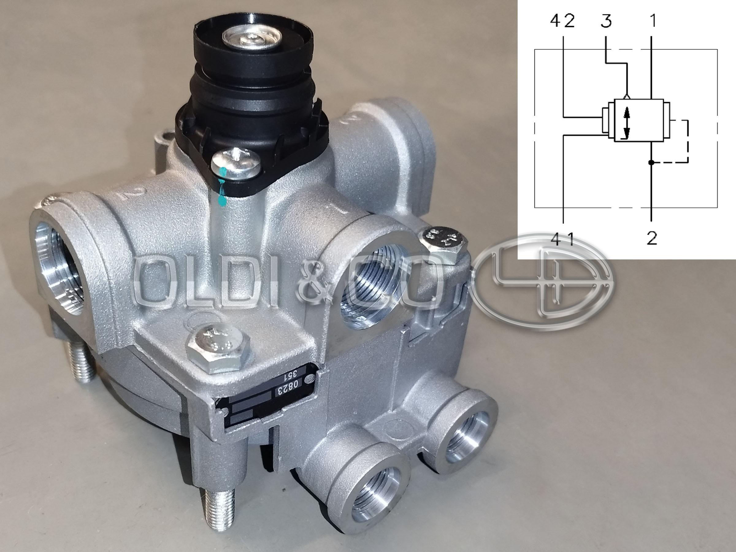 23.013.09701 Pneumatic system / valves → Relay valve