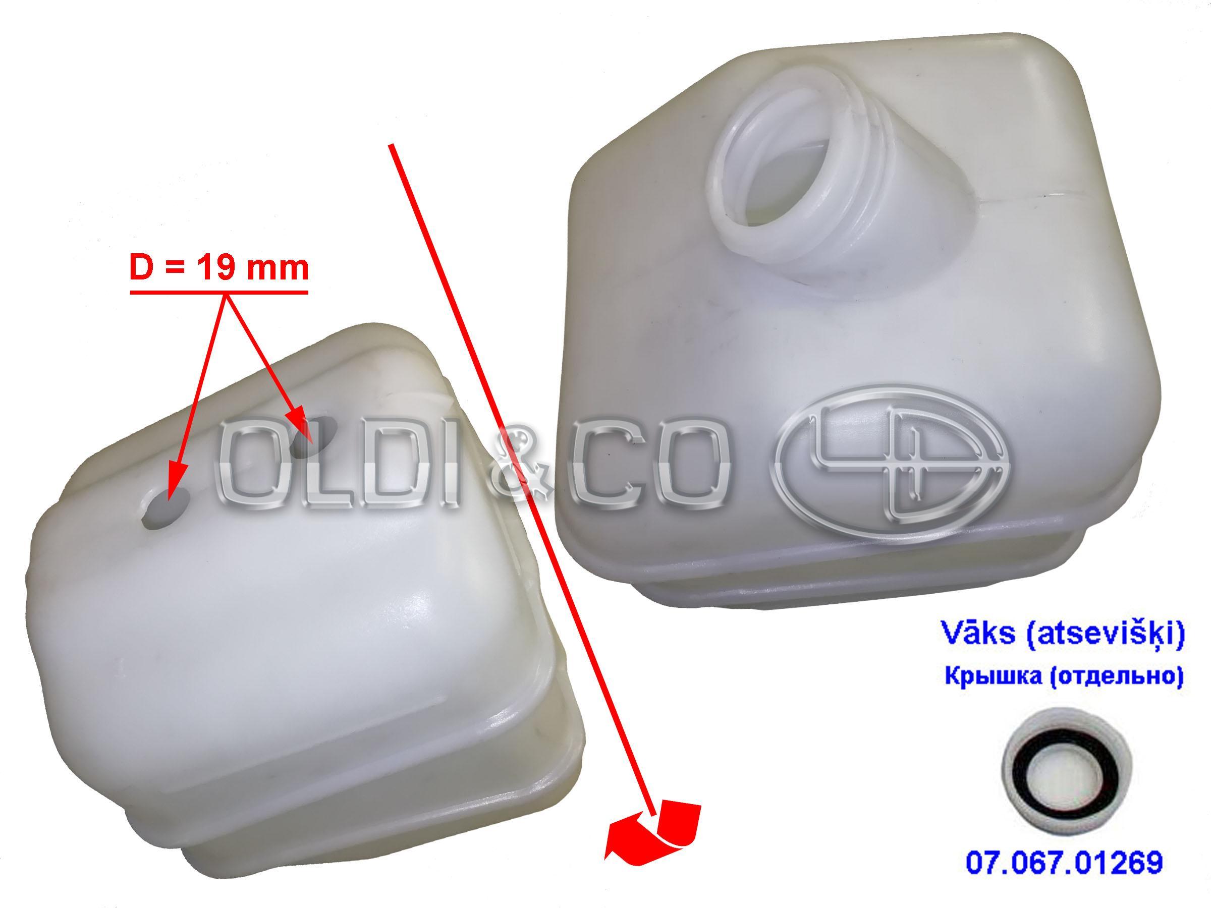07.061.09804 Cabin parts → Expansion tank