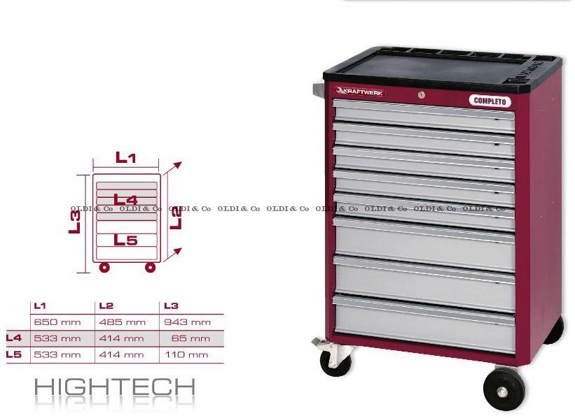 20.080.19207 / 
       
                          Mobile tool cabinet/table