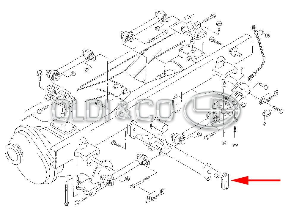 17.037.27576 / 
       
                          Wear plate, spring mounting