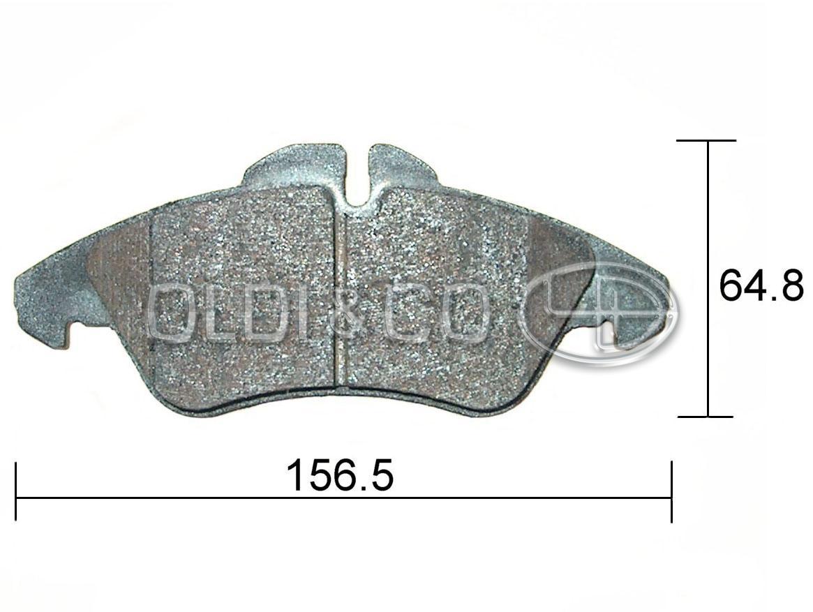 11.010.05803 / 
       
                          Brake pad kit