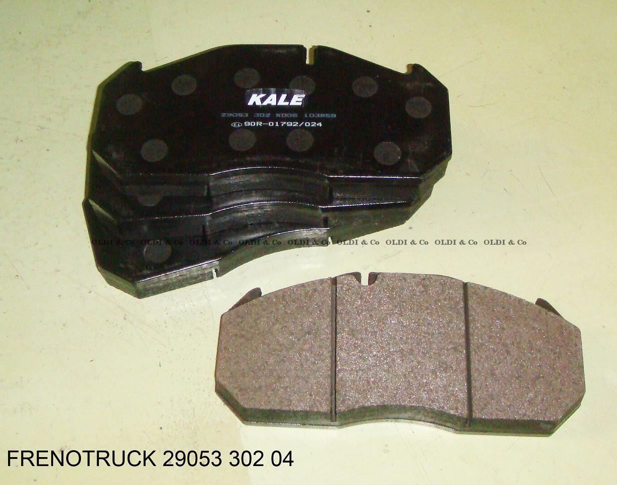11.010.09261 / 
       
                          Brake pad kit