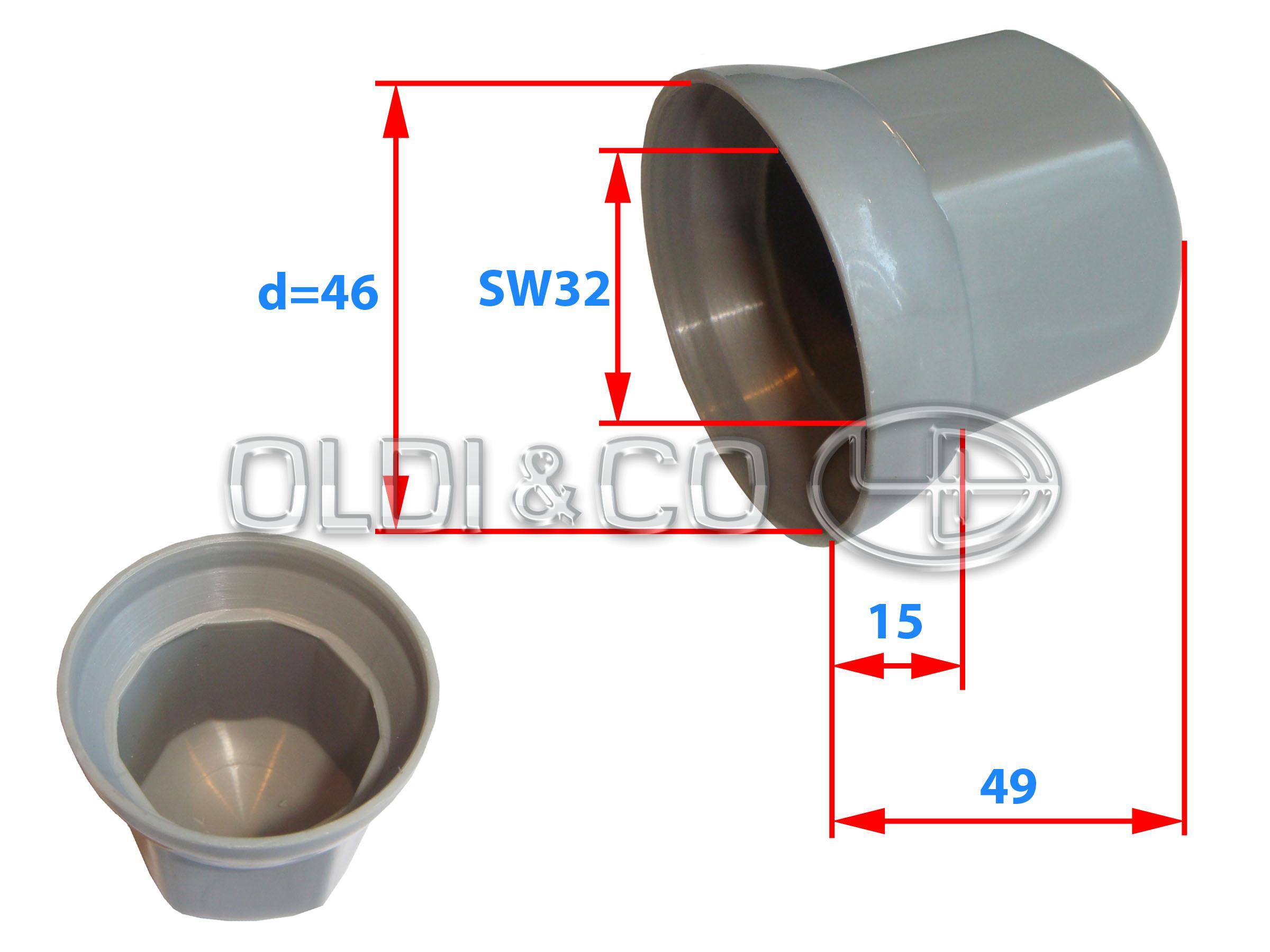 16.006.12276 Шпильки/гайки/гроверы колесные → Колпак на гайку