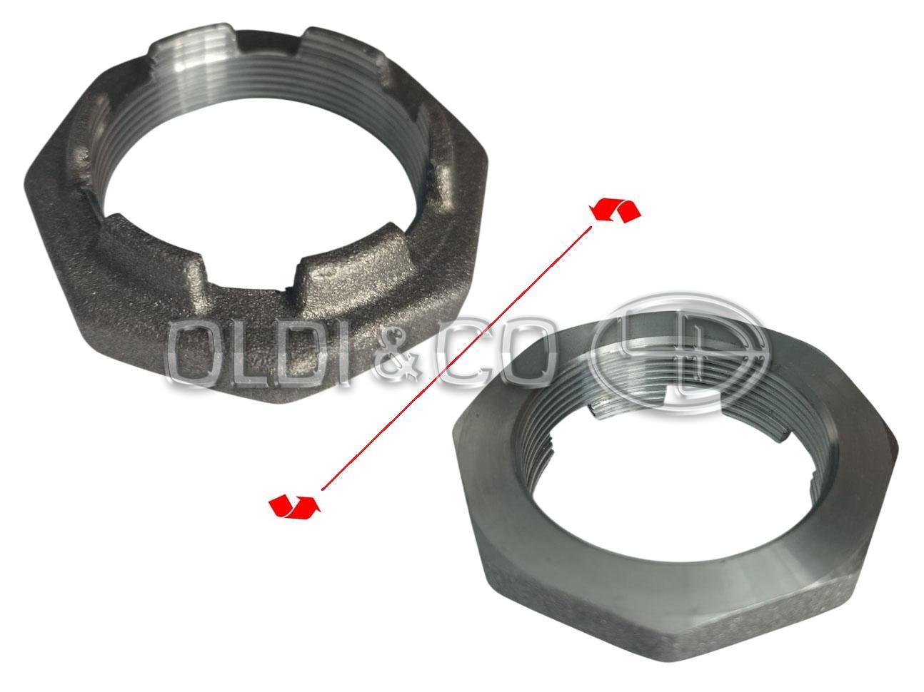 34.013.12780 Детали подвески / ходовой части → Гайка ступицы