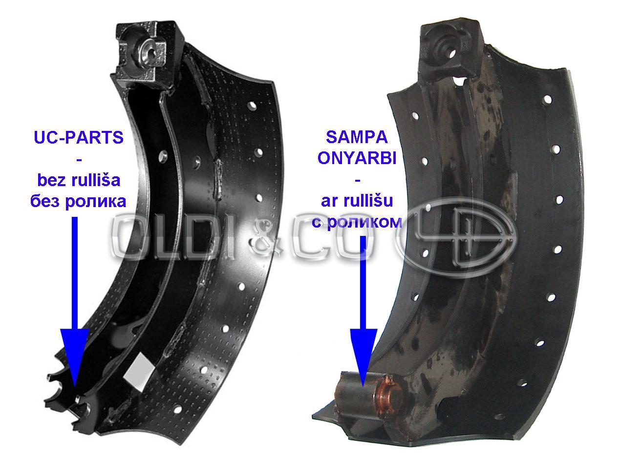 11.038.12995 Детали тормозной системы → Колодка на барабанные тормоза