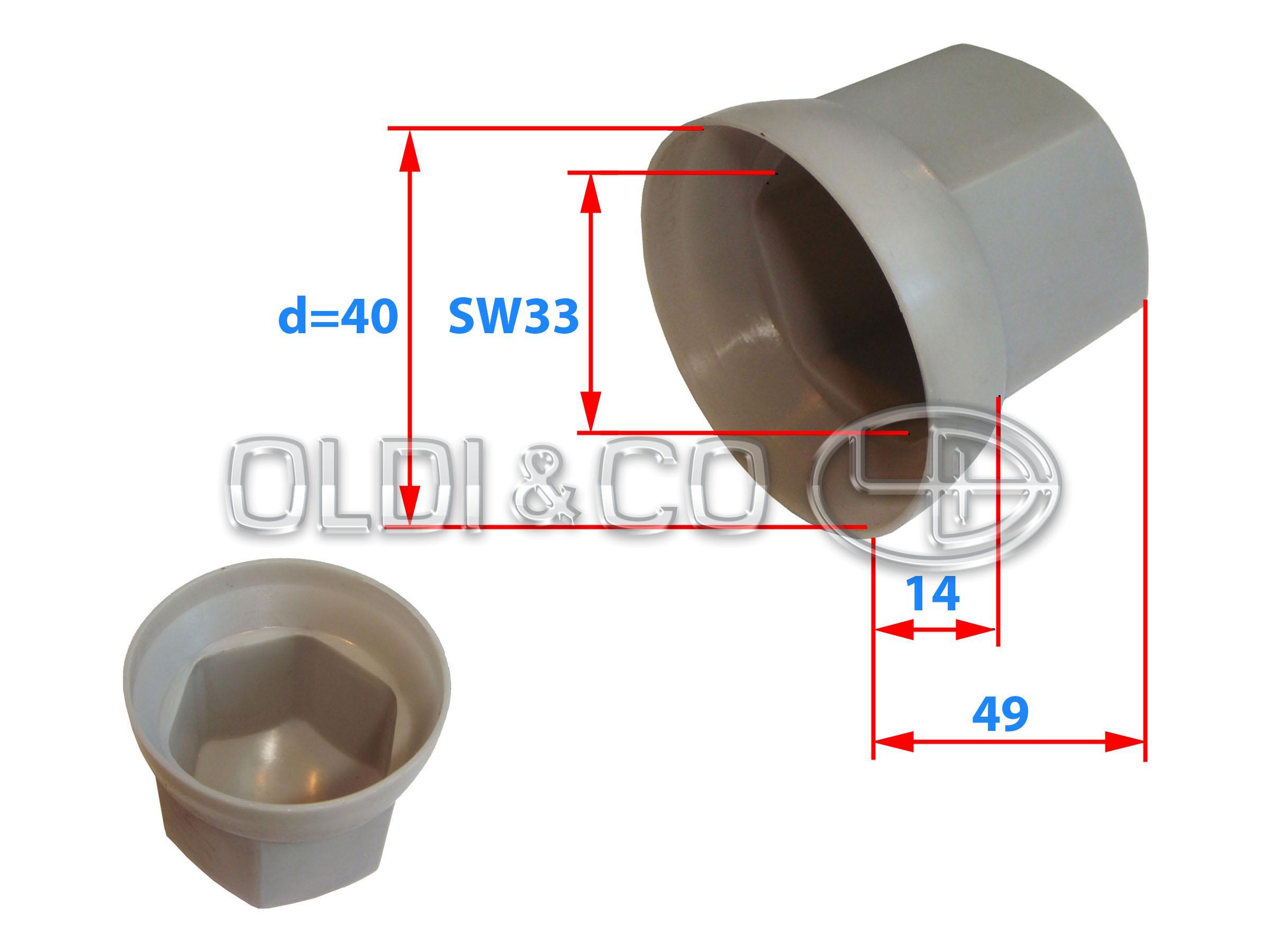16.006.13517 Шпильки/гайки/гроверы колесные → Колпак на гайку