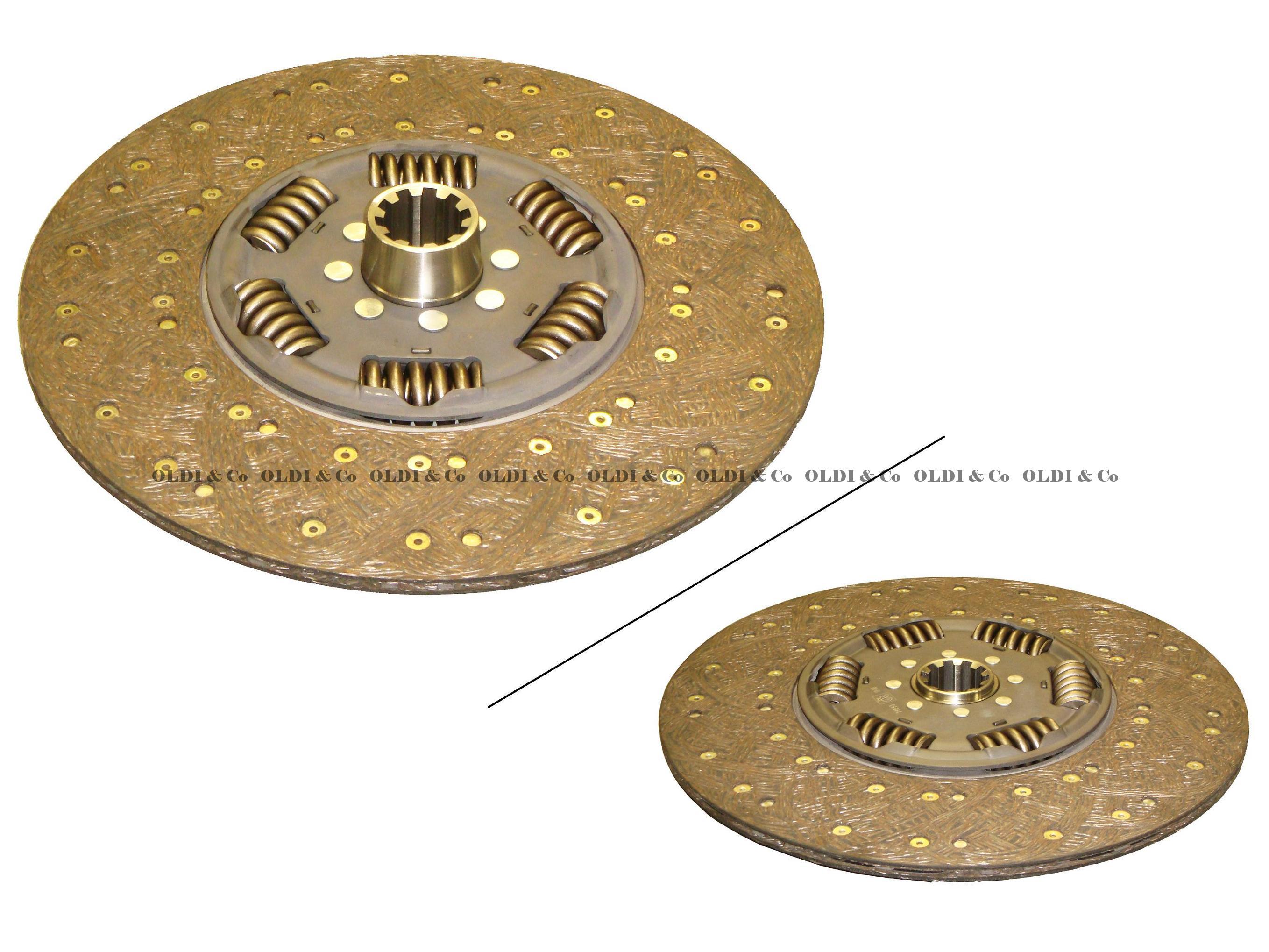 39.003.15168 Clutch system → Clutch disc