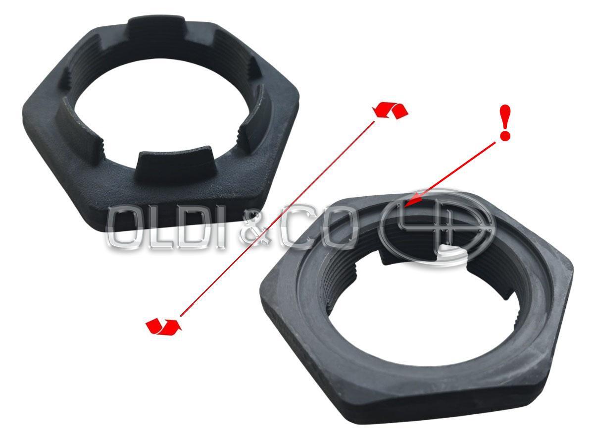 34.013.01677 Suspension parts → Hub nut