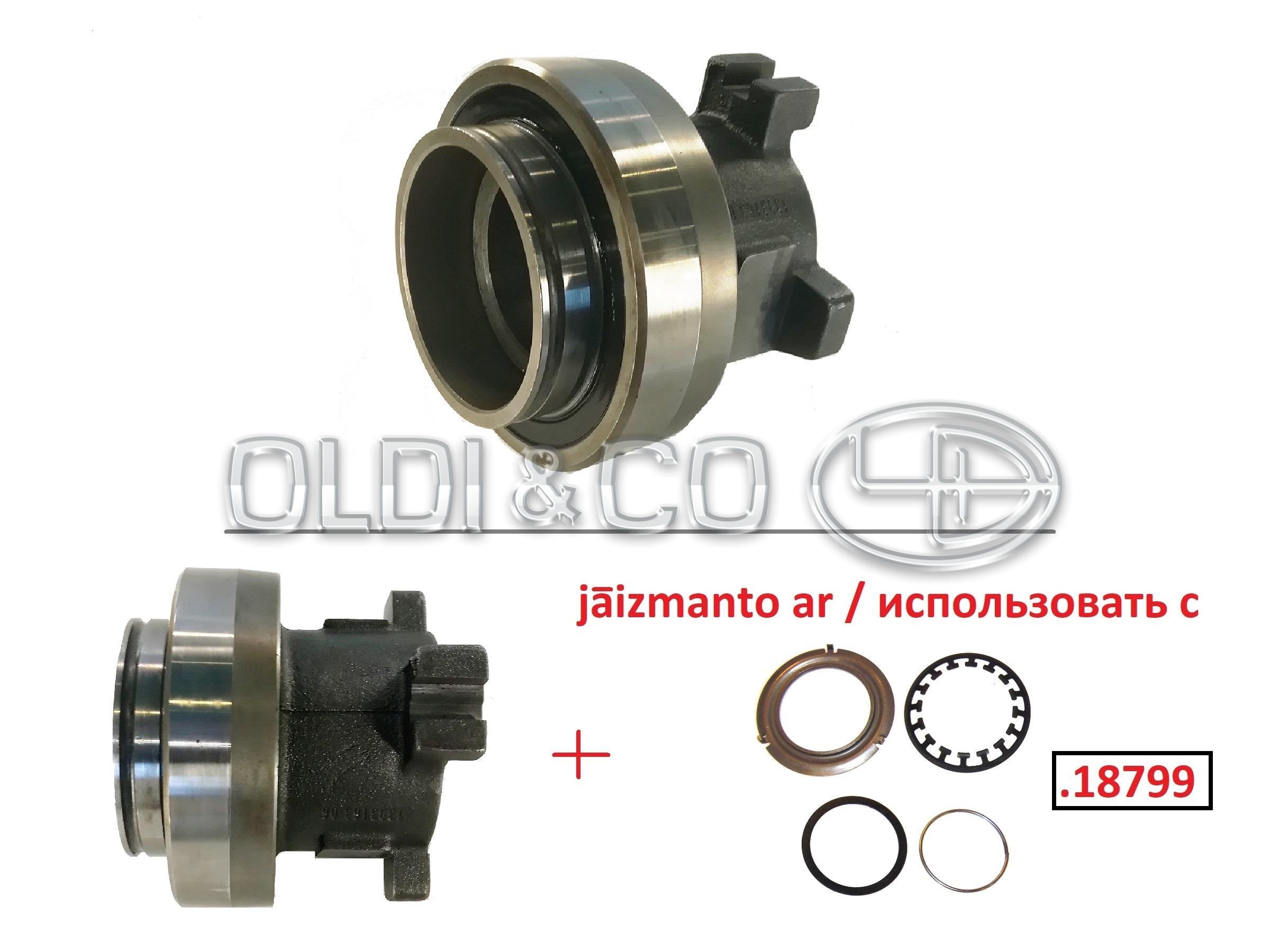 39.001.01731 Clutch system → Clutch release bearing