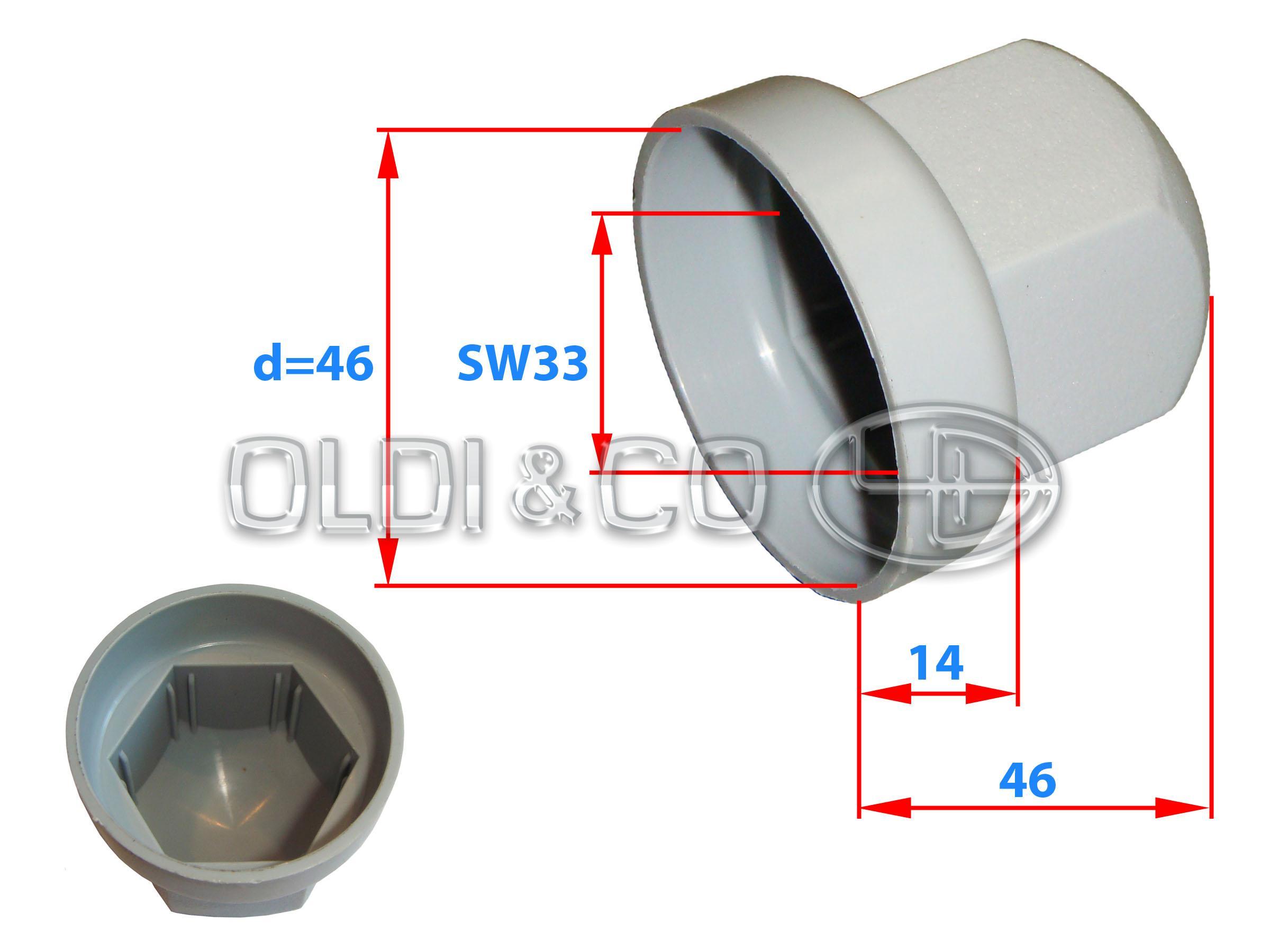 16.006.17684 Шпильки/гайки/гроверы колесные → Колпак на гайку