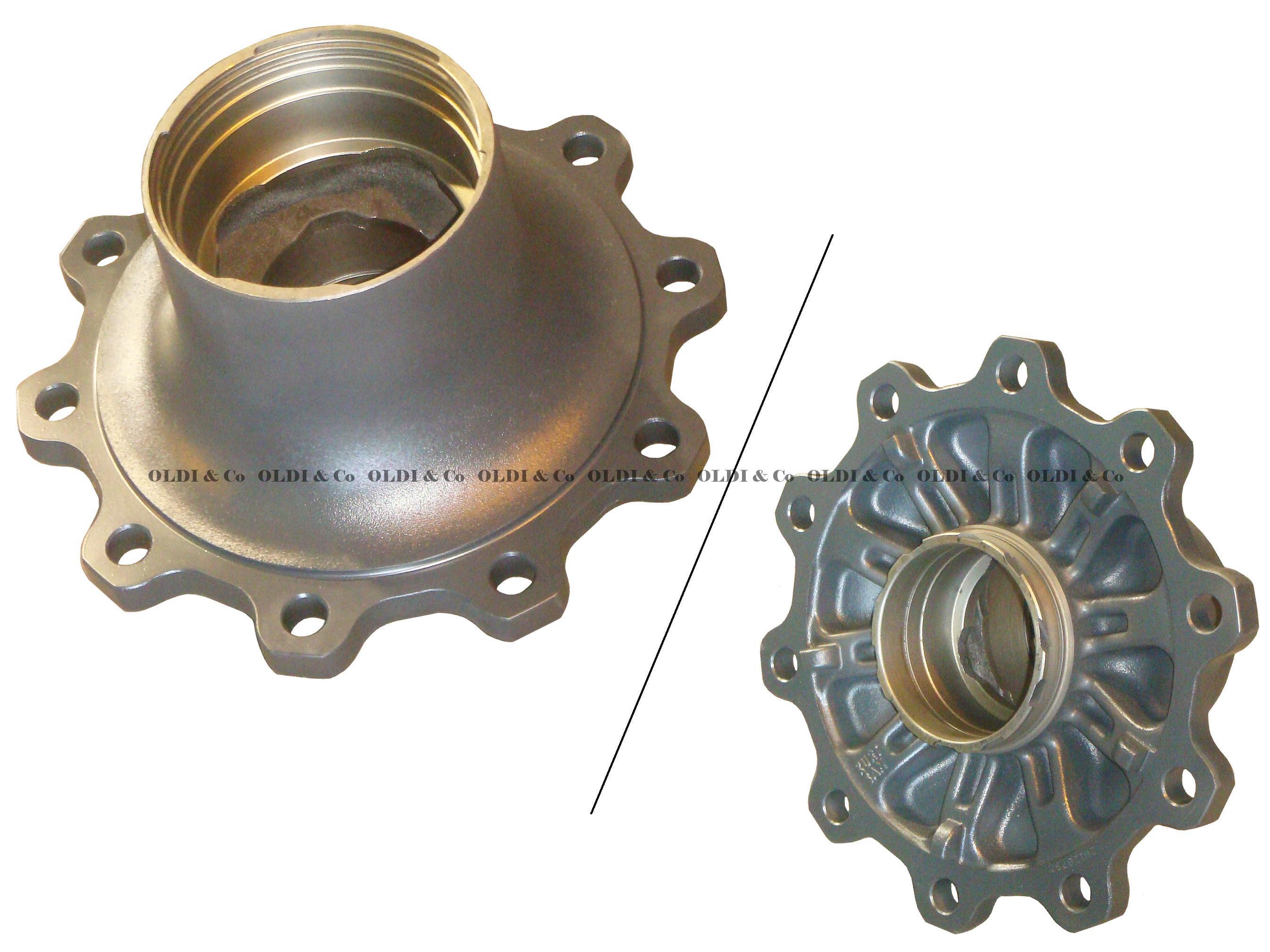 34.062.19341 Детали подвески / ходовой части → Ступица некомплектная