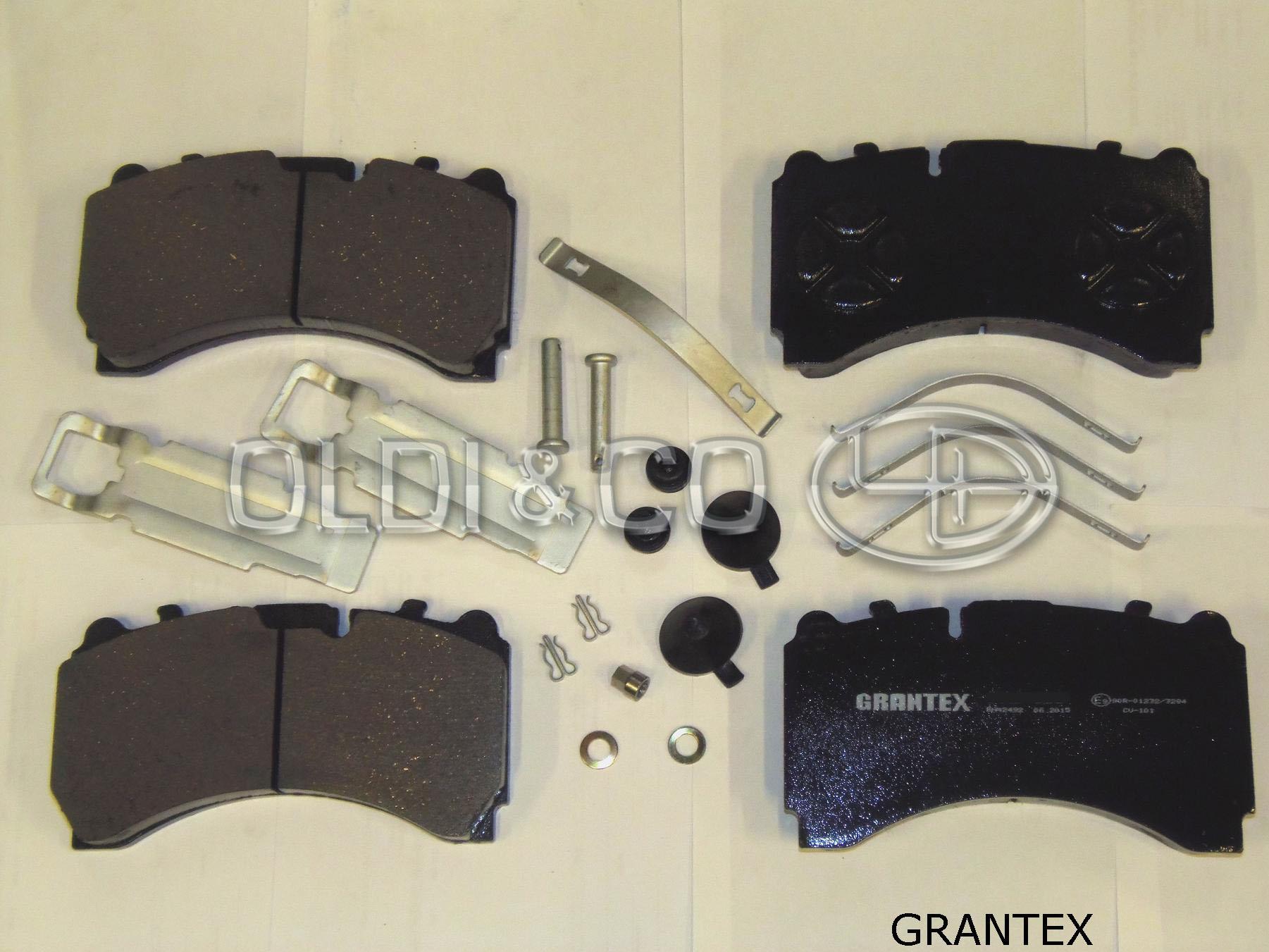 11.010.20883 Brake system → Brake pad kit
