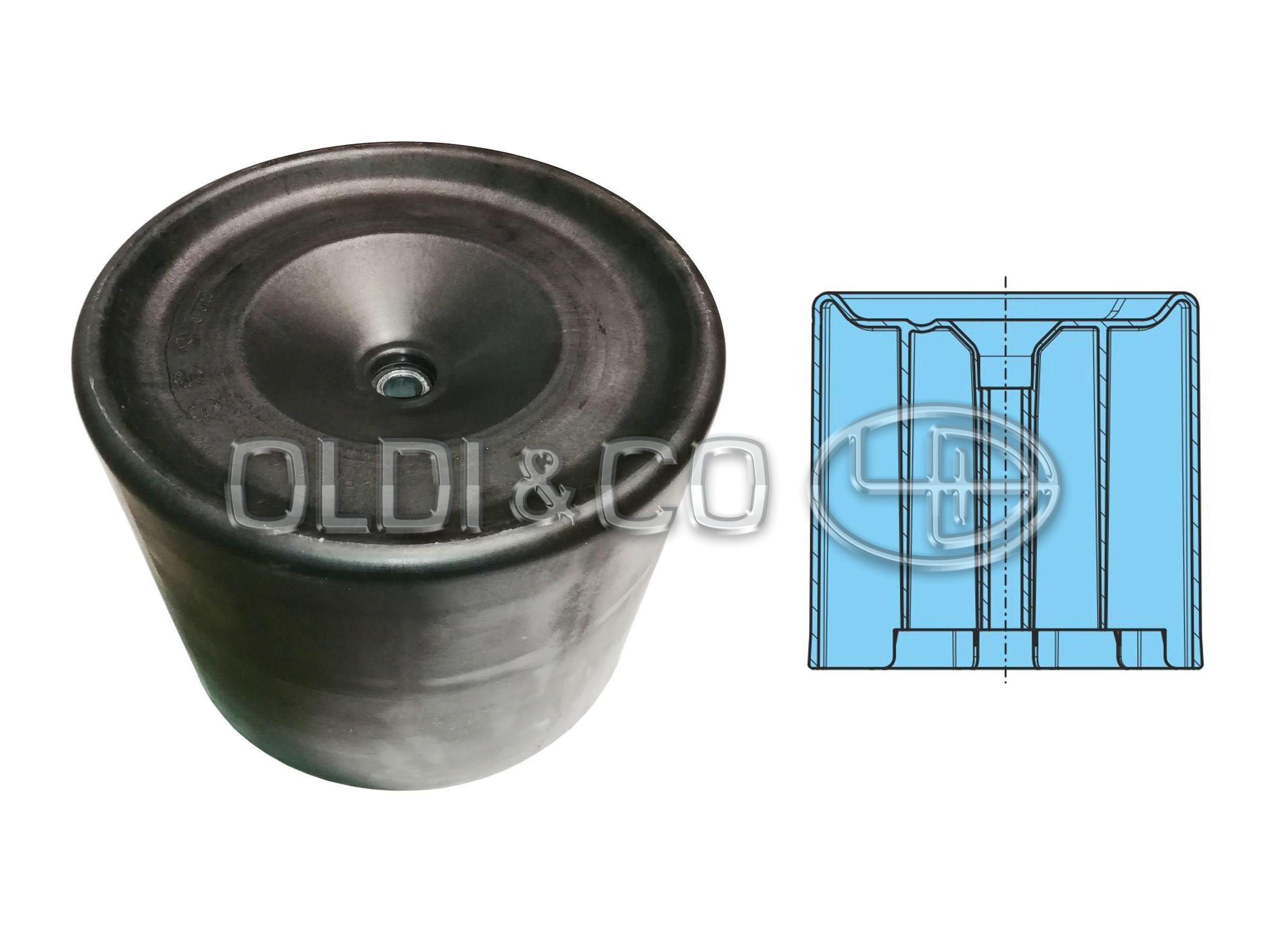 14.005.21435 Airsprings → Air spring flange