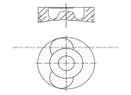 33.051.22107 Dzinēja detaļas → Virzulis