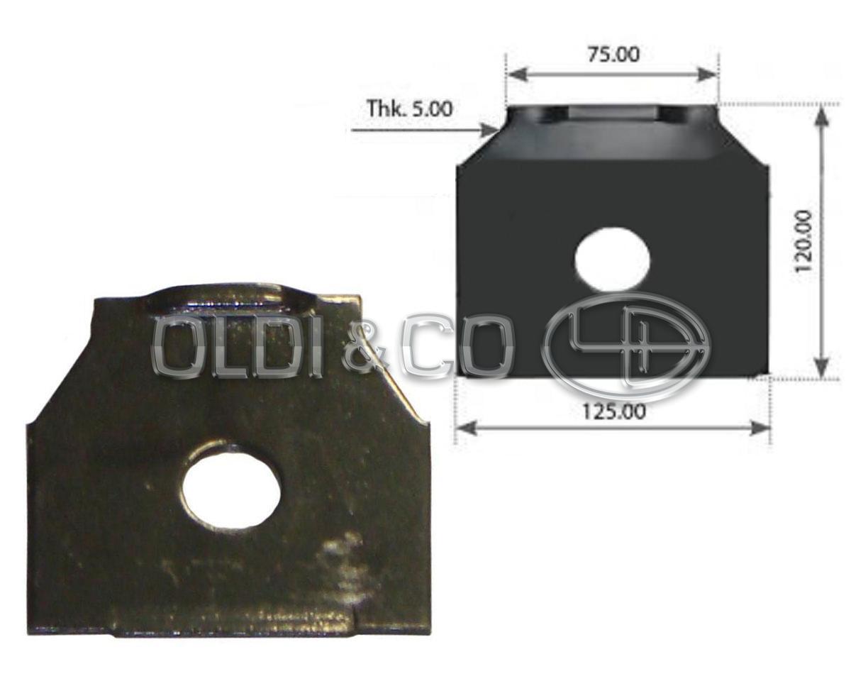 17.028.22582 Рессоры → Шайба крепления рессоры/полуpессоpы