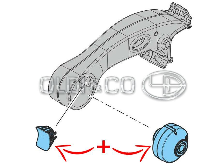 34.117.23180 Детали подвески / ходовой части → Р. к. кронштейна балки