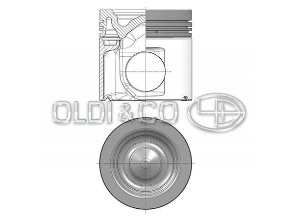 33.051.23515 Dzinēja detaļas → Virzulis