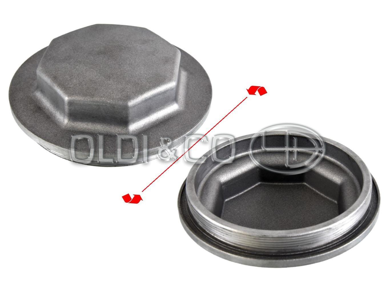 34.026.23799 Детали подвески / ходовой части → Крышка ступицы