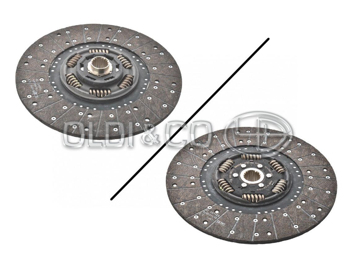39.003.26177 Clutch system → Clutch disc