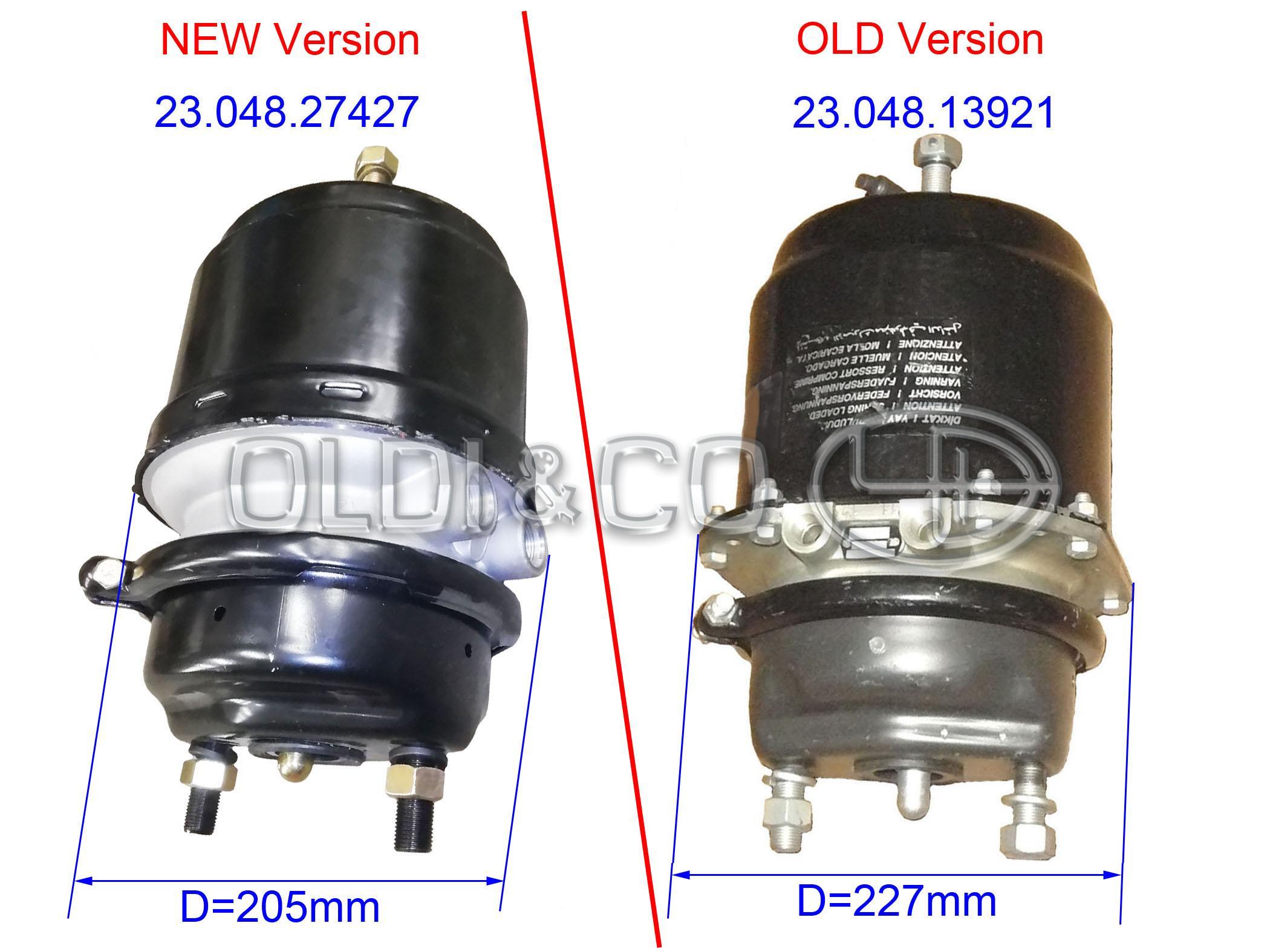 23.048.27427 Pneumatic system / valves → Brake actuator