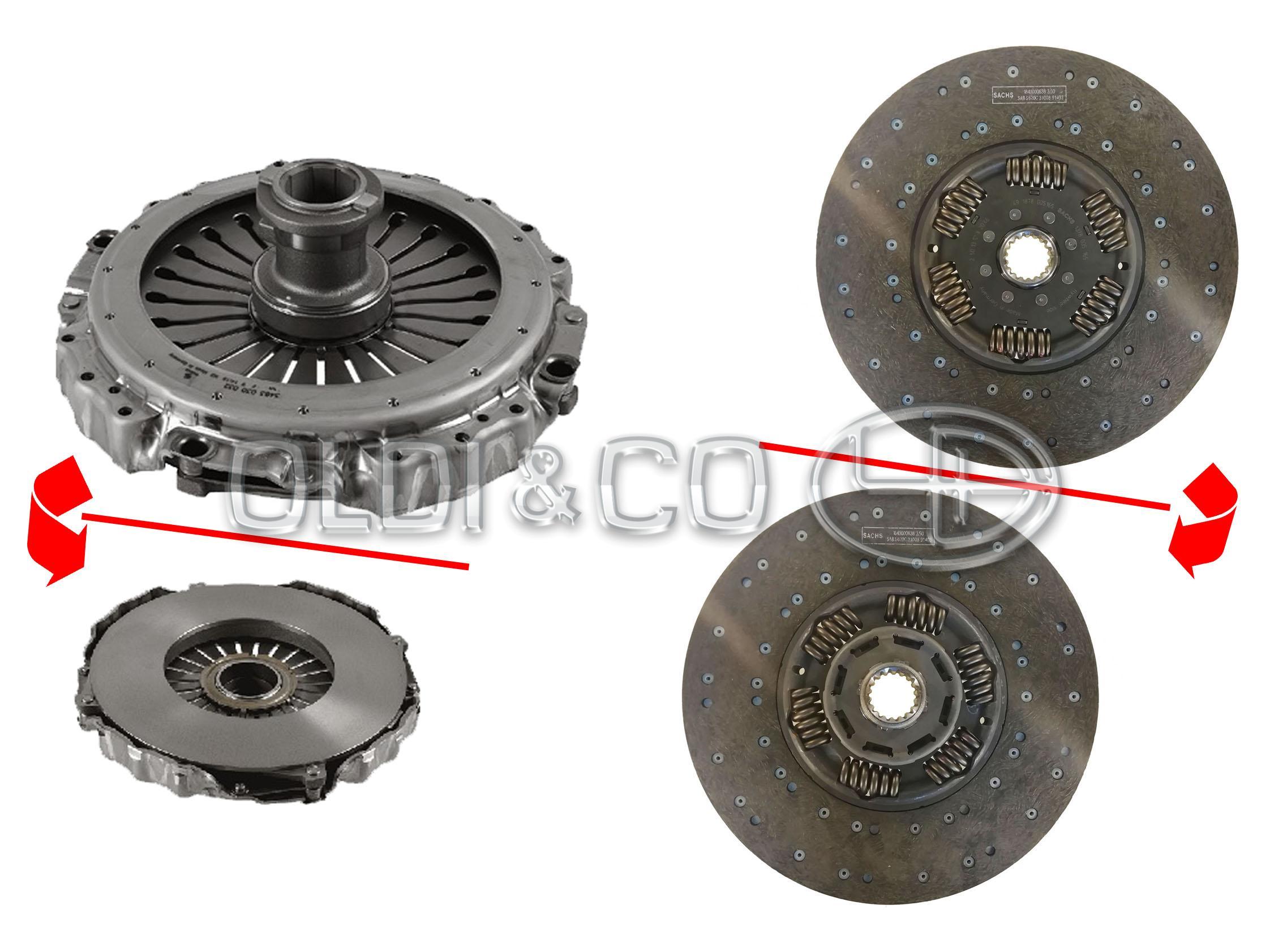 39.023.27843 Clutch system → Clutch set