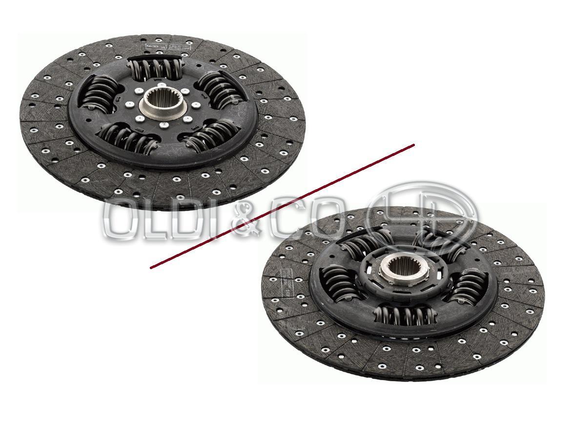 39.003.28301 Clutch system → Clutch disc