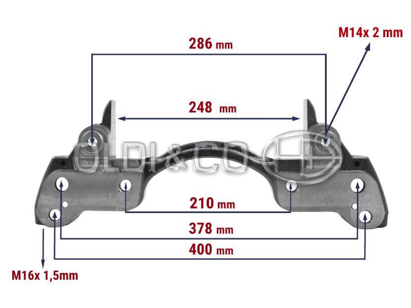 10.035.31183 Calipers and their components → Carrier