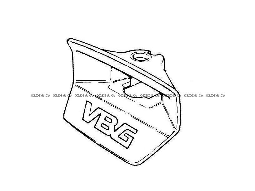 24.011.04265 Сцепные устройства → Корпус / ловушка фаркопа