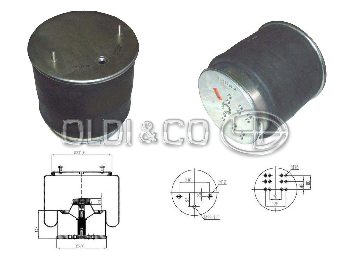 14.009.06059 Gaisa spilveni un piederumi → Gaisa spilvens (ar atloku)