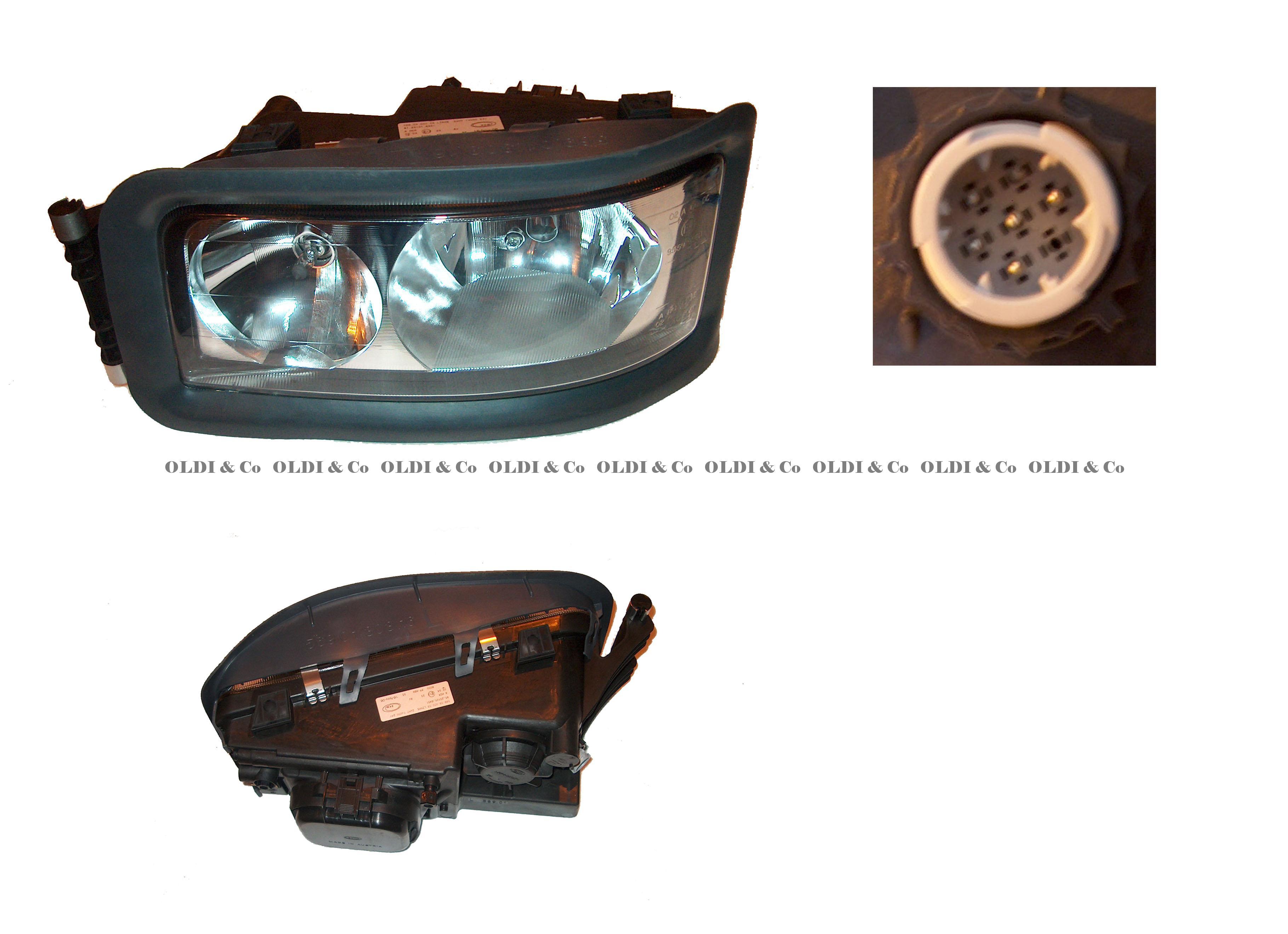 13.028.12938 / 
       
                          Complete headlamp