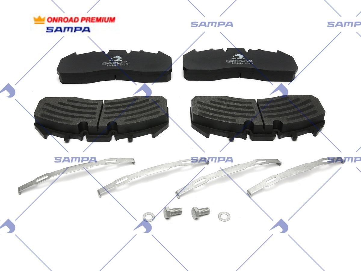 11.010.14204 / 
       
                          Brake pad kit