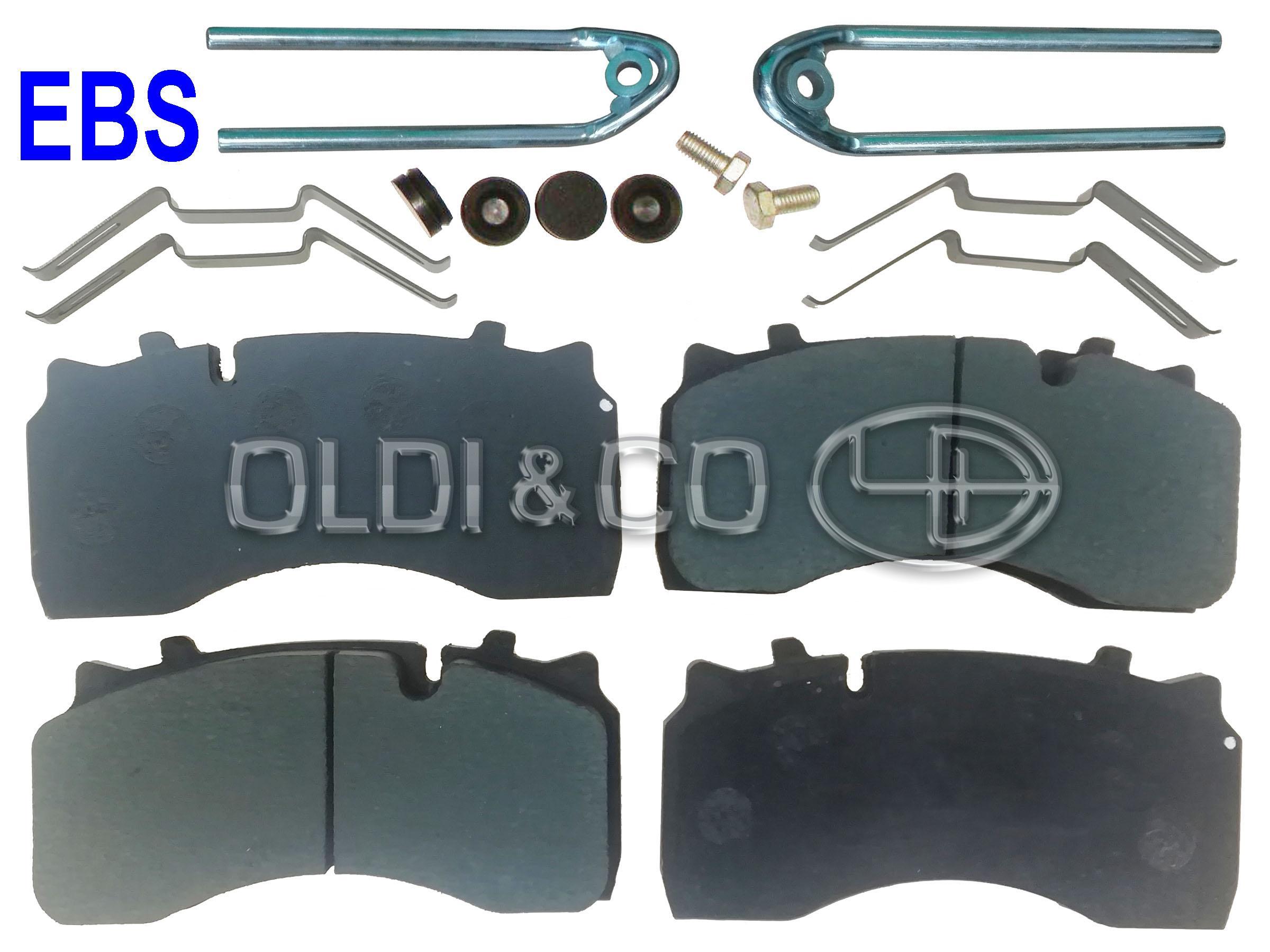 11.010.14762 / 
       
                          Brake pad kit