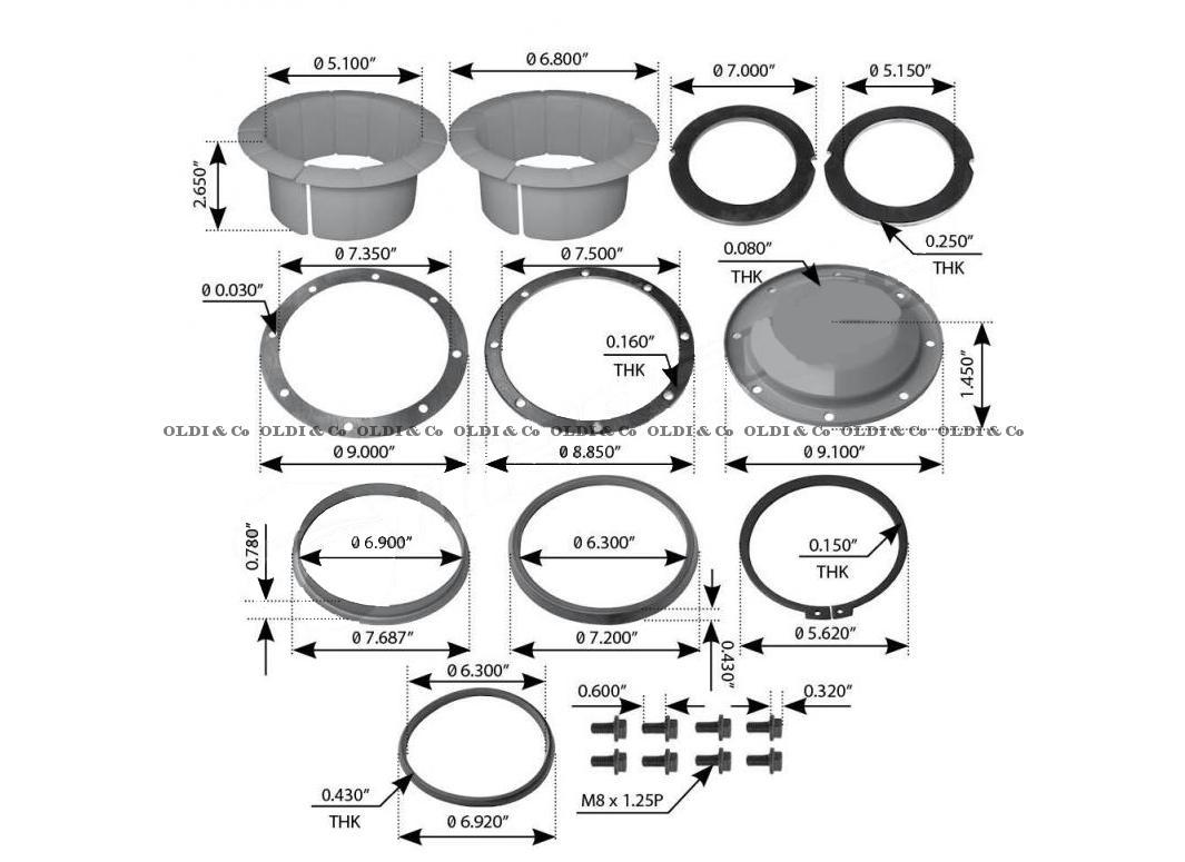 34.046.22688 / 
       
                          Repair kit