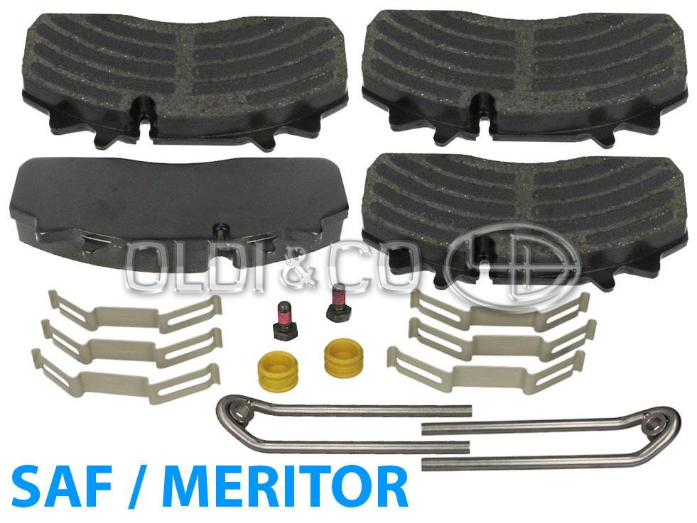 11.010.22706 / 
       
                          Brake pad kit