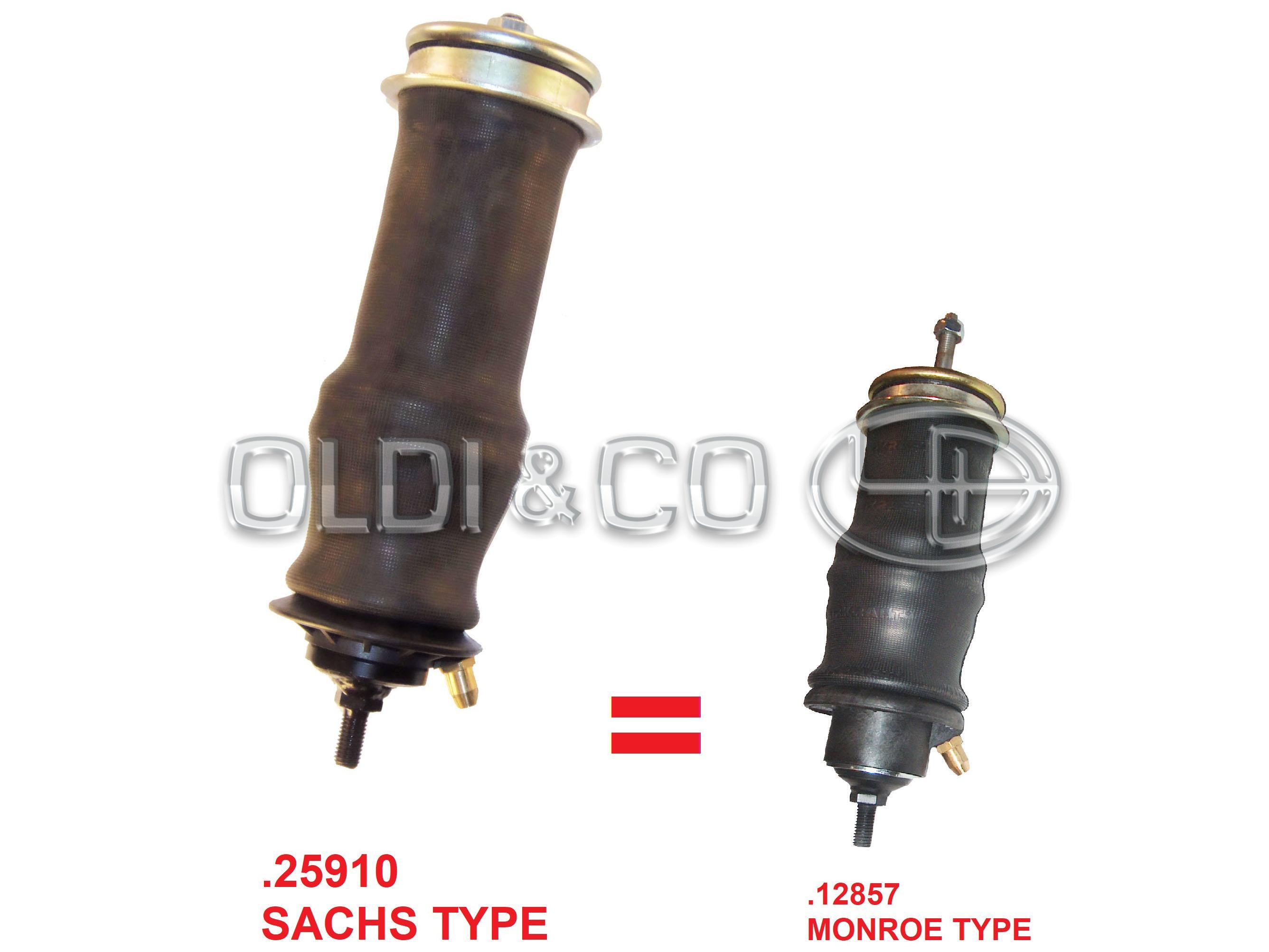 07.065.25910 / 
       
                          Cab shock absorber w/ air bellow