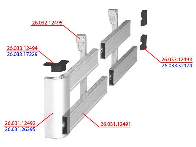 26.031.26395 / 
       
                          Alu side bar