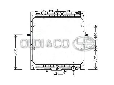 21.040.05610 / 
       
                          Dzesēšanas šķidruma radiators